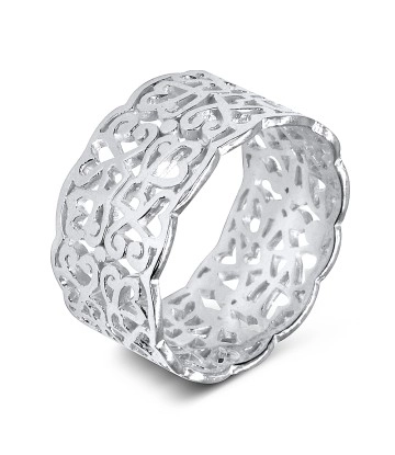 Vintage Band Silver Ring NSR-2969